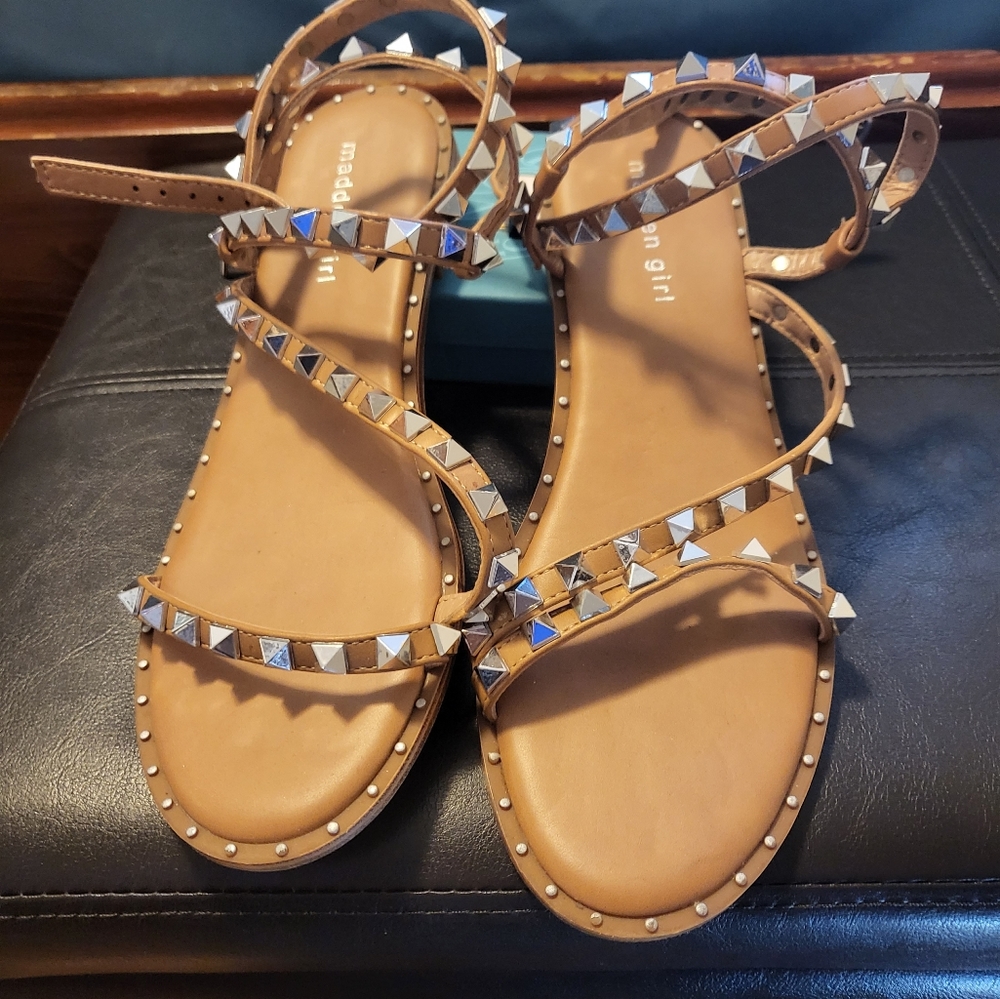 Steve Madden Travel Tan Sandals